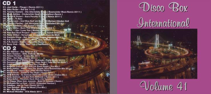 Disco Box International - Vol. 41 2011 - Disco Box International Vol.41 - Digipack.jpg