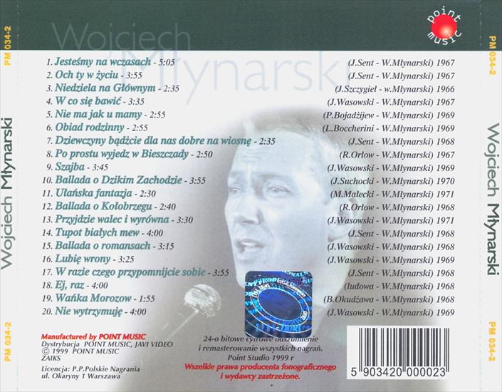 Muzyka okładki - Młynarski Złote przeboje 2.jpg