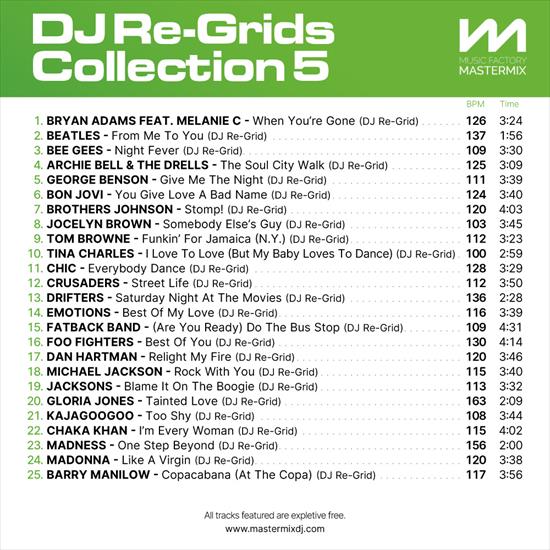 VA - Mastermix DJ Re-Grids Collection 5 2024 MP3 - cover.jpg